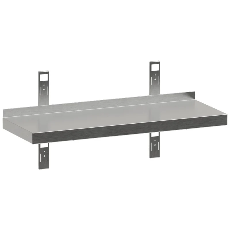 Wandregal mit 2 Konsolen und 2 Wandschienen - P063-SE1