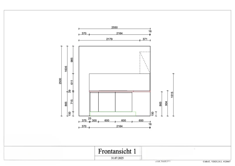 Einbauküche Pura Platte Marmor Vena Schwarz Schichtstoff K102 Weiß Matt Nachbildung Victroia Nussbaum Inklusive E-Geräte