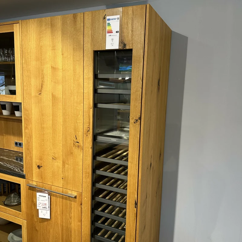 Einbauküche Loft Vollholz Wildeiche Naturöl Inklusive E-Geräte