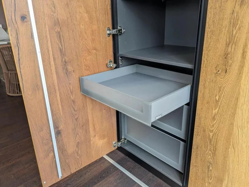 Küche NX240 NX650 K187F Fenix Onyxschwarz Samtmatt Und Alteiche