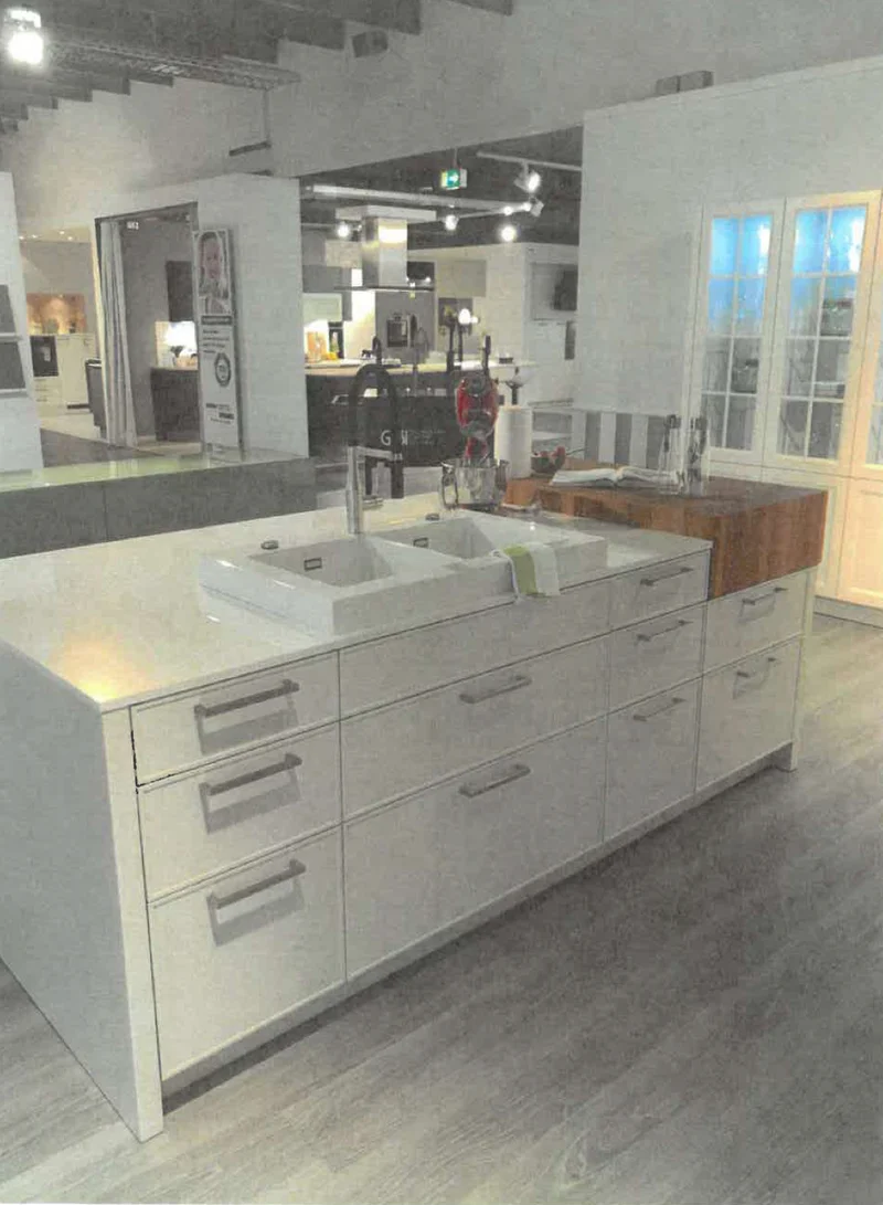 Küche Mikrostruktur RAL NCS 1288 S1002 Y Weiß