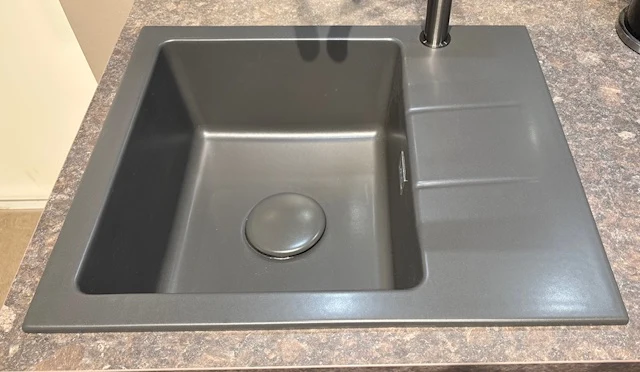 Küche AV3090 GL Sandgrau Metallic Grau