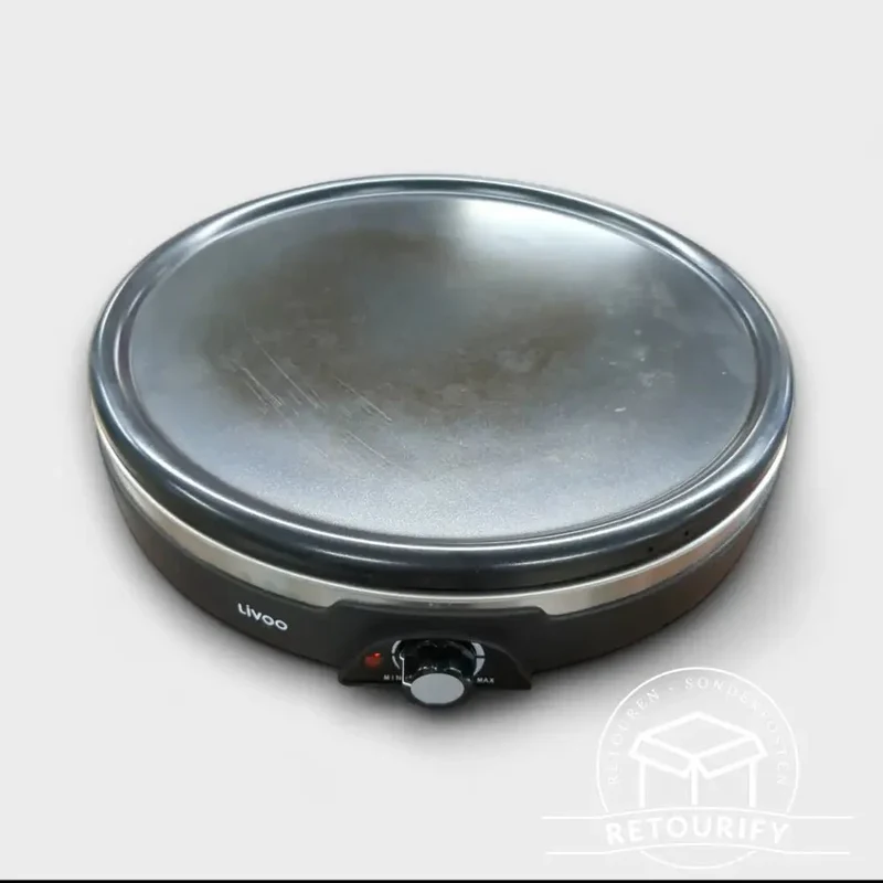 Livoo Crepesmaker Crepesmaschine / 38 cm Antihaftplatte // Gebraucht - gut