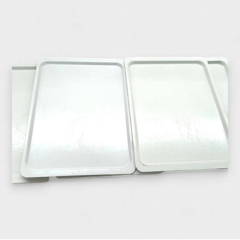 5-er Set Poly Classic Gastro Tablett 53 x 37 cm mit Stabelbox // Gebraucht