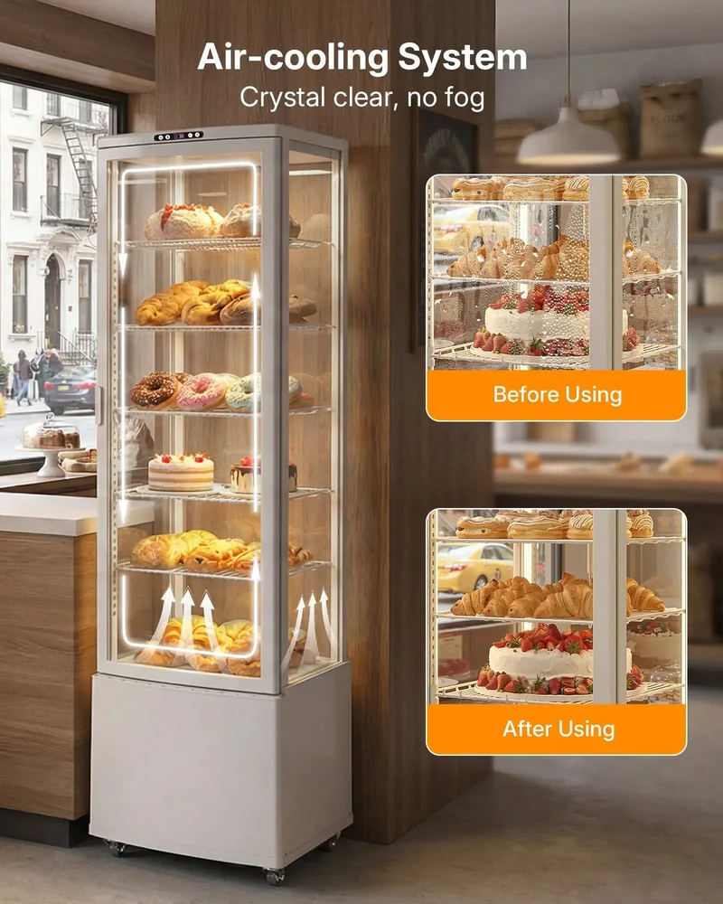 10 Kubikfuß / 280 Liter Kühlvitrine für Bäckereien (CD100)