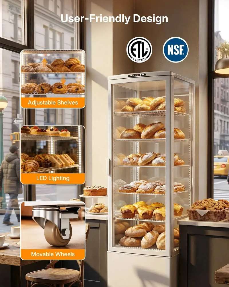 10 Kubikfuß / 280 Liter Kühlvitrine für Bäckereien (CD100)