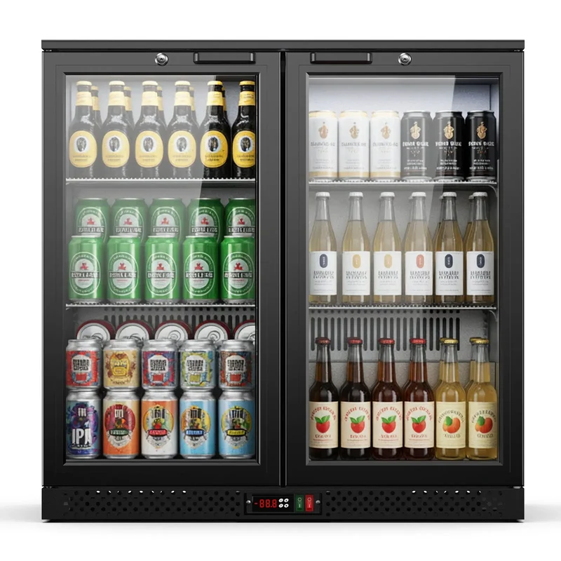 7.3 Kubikfuß (ca. 207 Liter) Gewerbe-Unterbau-Getränkekühlschrank BB73
