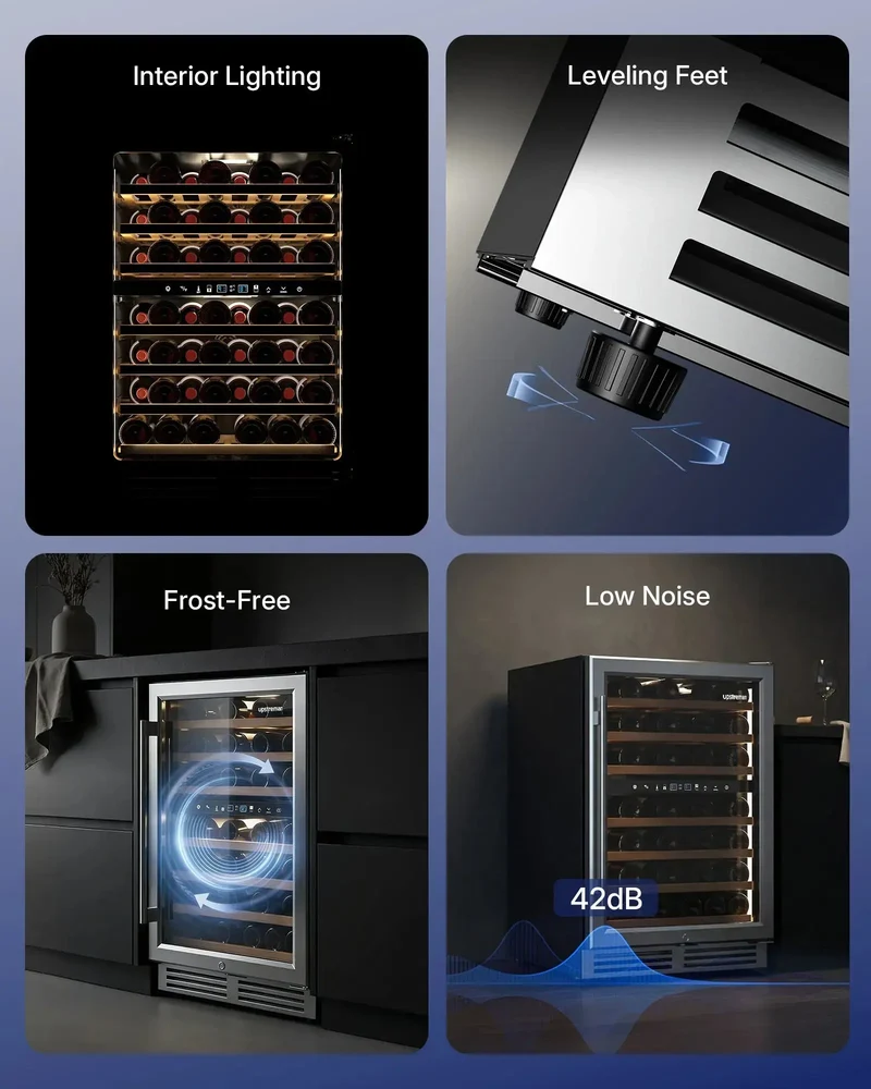 Weinkühlschrank für 54 Flaschen W54