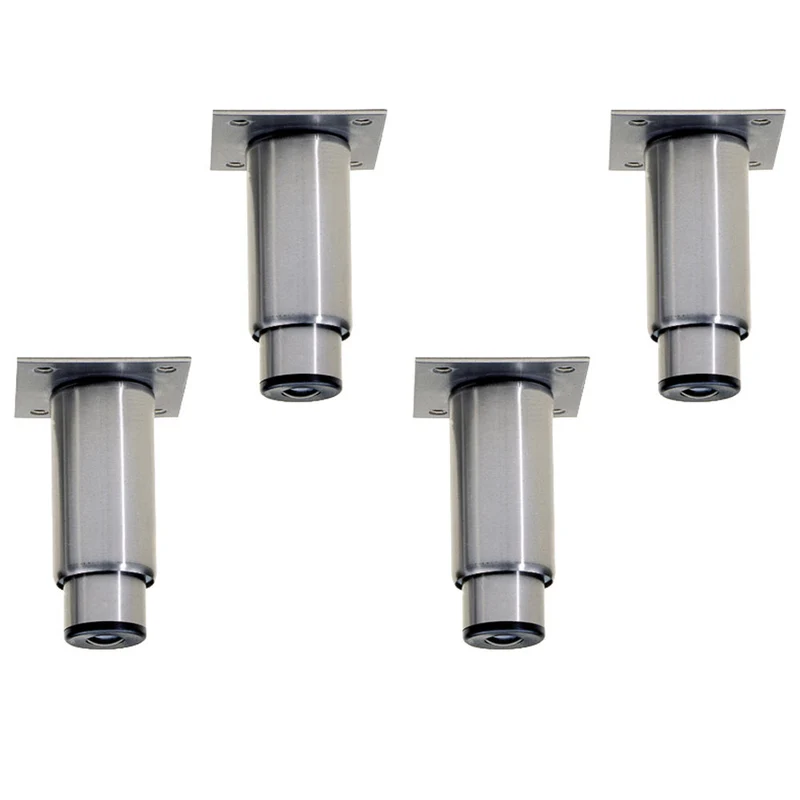 Set 4 verstellbare Füße aus Edelstahl 130/200 mm für Schränke - PRX4-REH