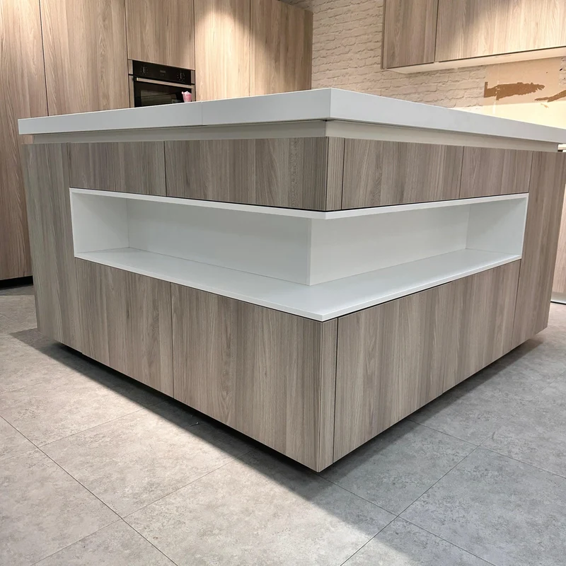 Küche MOE Modena K046 Esche Nordic Nachbildung
