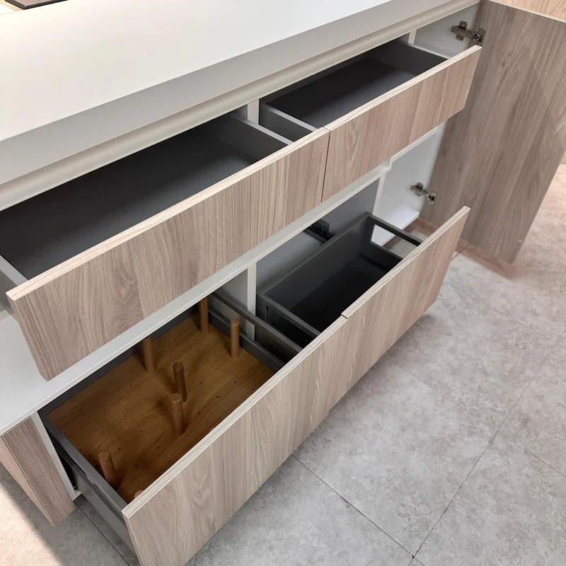 Küche MOE Modena K046 Esche Nordic Nachbildung