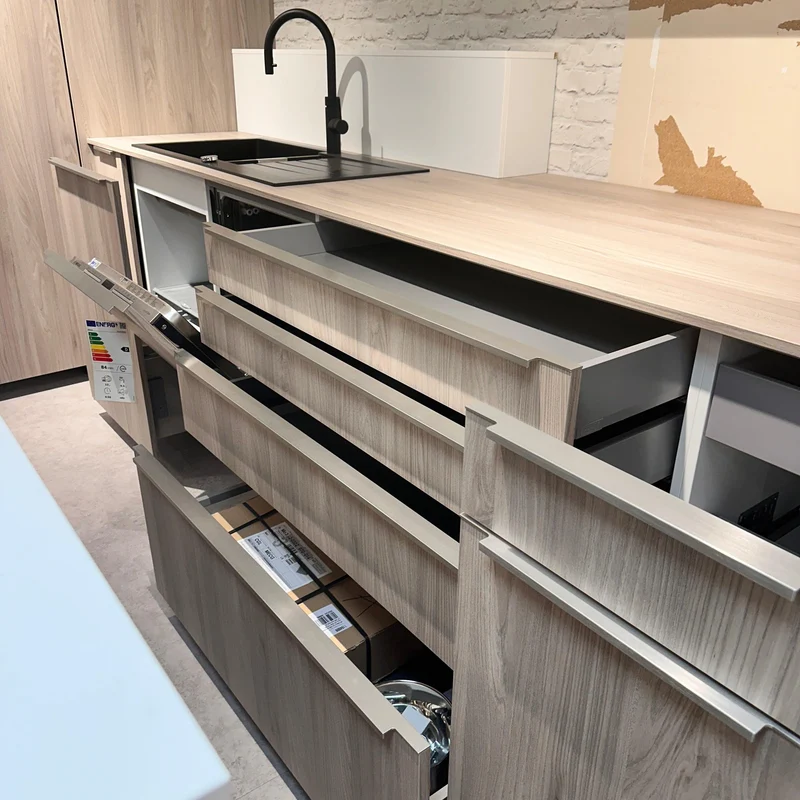 Küche MOE Modena K046 Esche Nordic Nachbildung
