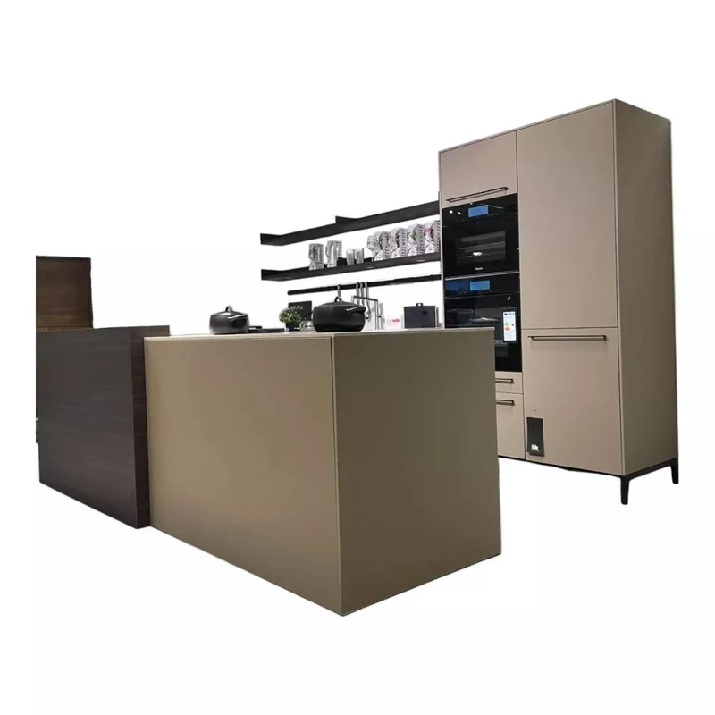 Küche Urban SC 45 Front SimiLaque Muskat Beige Grau