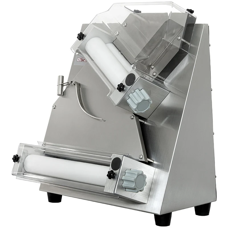 Teigausrollmaschine Ø 300 mm, 2 Rollen , aus Edelstahl - WR-LP32-XP
