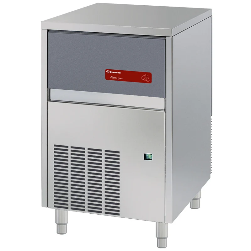Eisbereiter PEBBLE ICE 90 kg, mit 20-kg-Vorratsbehälter – WASSER - PEB90/20W