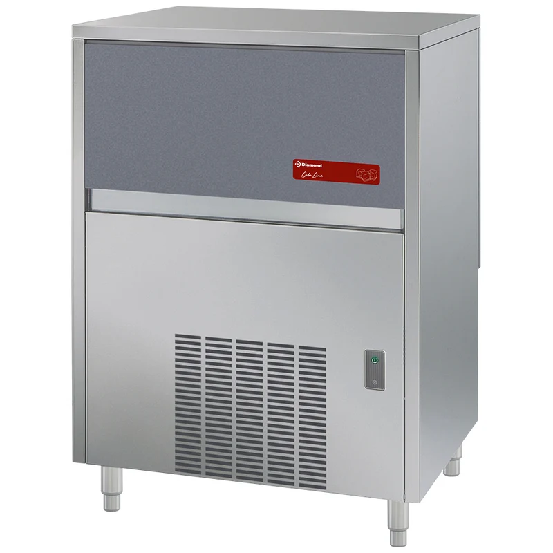 Eiswürfelbereiter CUBO ICE 72 kg, mit 40-kg-Vorratsbehälter – LUFT - CUB80/40A