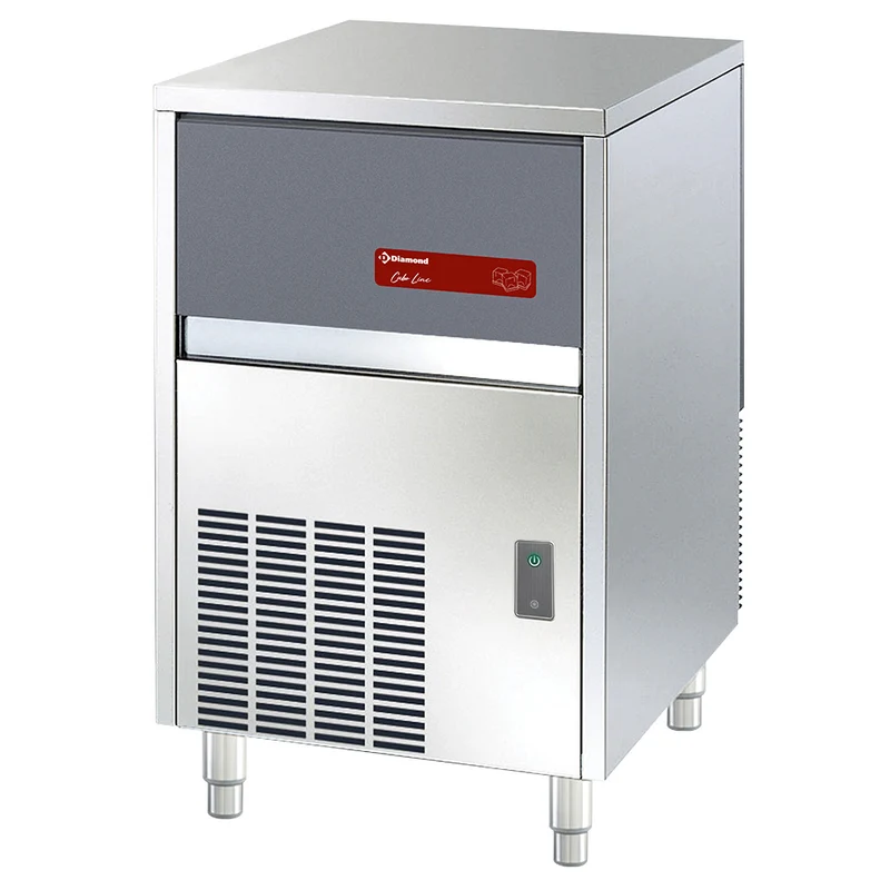 Eiswürfelbereiter CUBO ICE 38 kg, mit 16-kg-Vorratsbehälter – WASSER - CUB40/16W