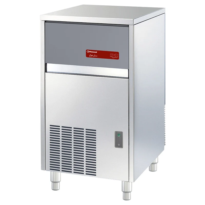 Eiswürfelbereiter CUBO ICE 48 kg, mit 25-kg-Vorratsbehälter – LUFT - CUB50/25A