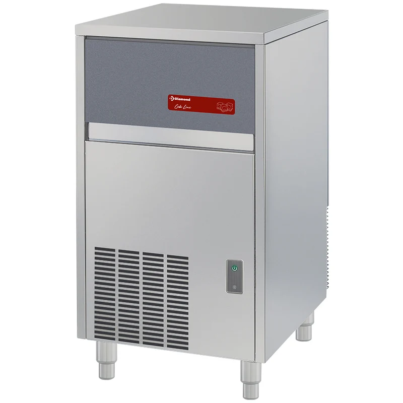 Eiswürfelbereiter CUBO ICE 48 kg, mit 25-kg-Vorratsbehälter – WASSER - CUB50/25W