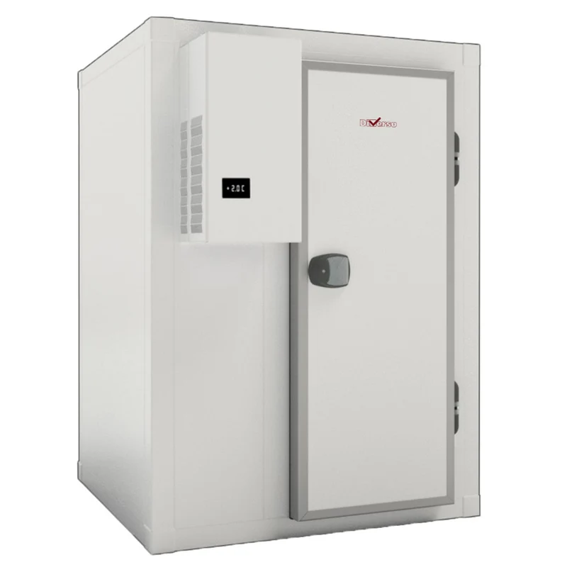 Tiefkühlzelle 3,57 m³ mit Monoblock-Aggregat , 80 mm Isolierung, WR-Z1714-8S-R2