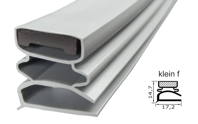 Magnetdichtung - Profil klein f inkl. Magnetband - Länge: 2500mm