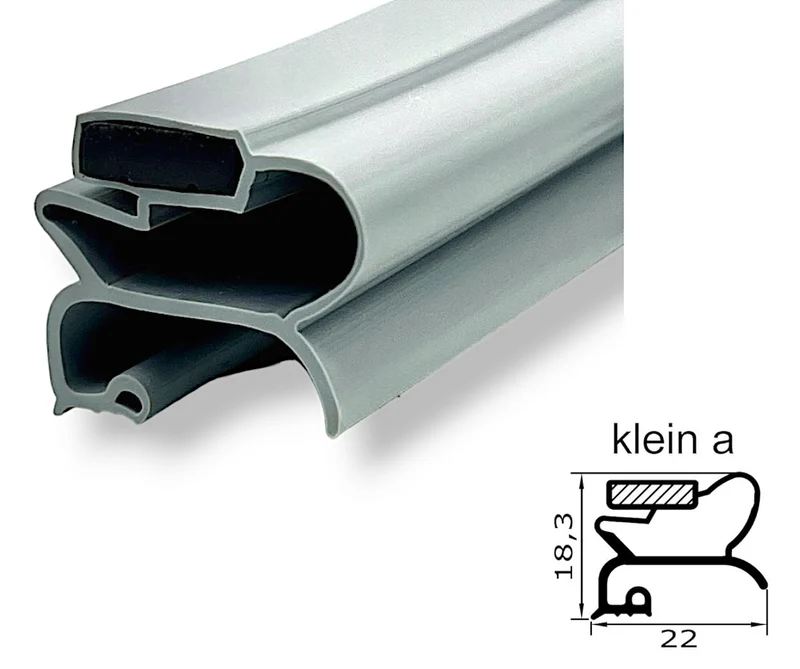 Magnetdichtung - Profil klein a inkl. Magnetband - auf Maß