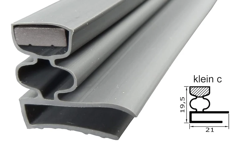 Magnetdichtung - Profil klein c inkl. Magnetband - auf Maß
