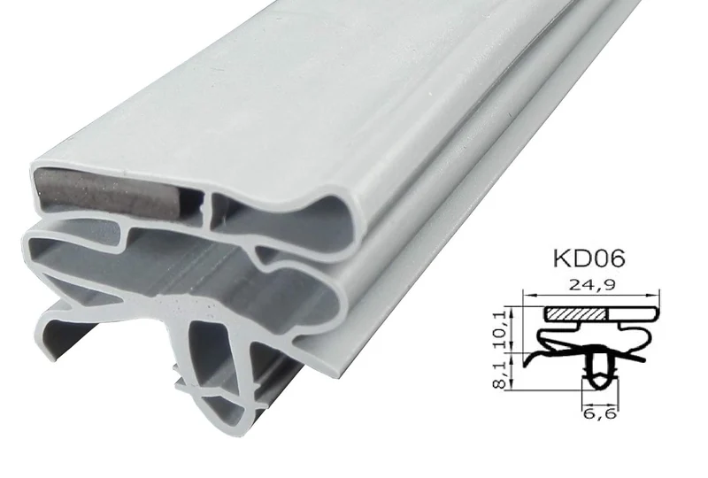 Magnetdichtung - Profil KD06 inkl. Magnetband - auf Maß