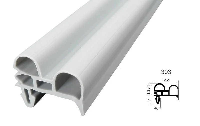 Profil ohne Magnet - Profil 303 - Länge: 2000mm