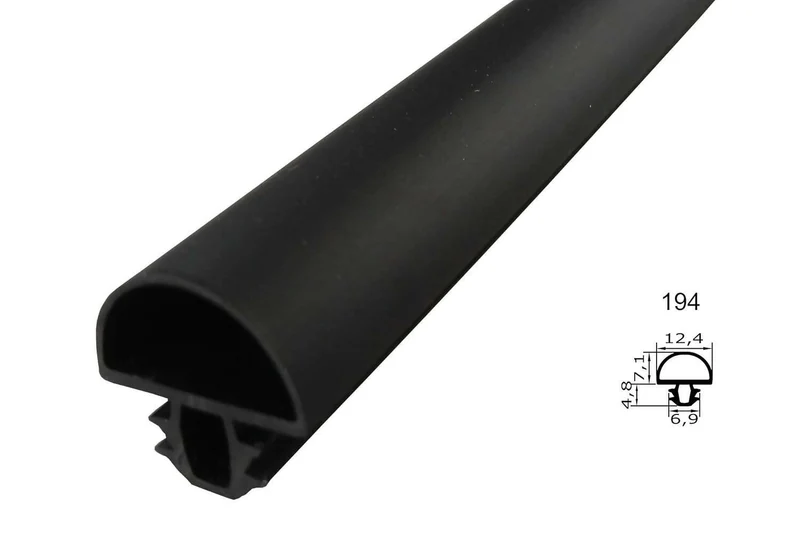 Profil ohne Magnet - Profil 194 - Länge: 2000mm