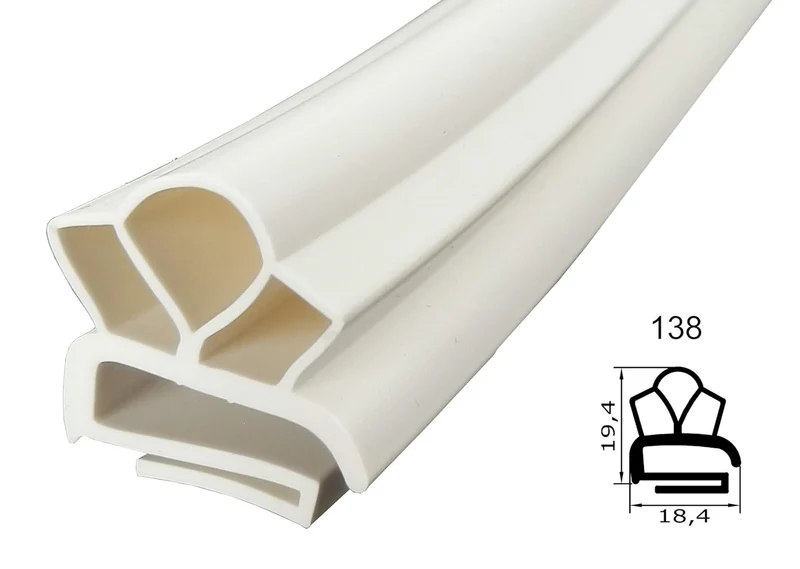 Profil ohne Magnet - Profil 138 - Länge: 2500mm