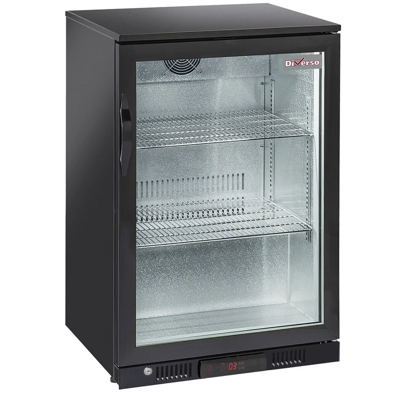 Profi Barkühlschrank , 133 Liter , Umluft , Glastür, WR-TAB1-B1