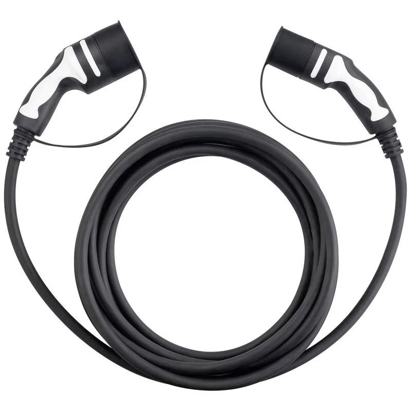 B-Ware Sygonix eMobility Ladekabel Typ 2 5m 3phasig IP65 für Außenbereich 11kW 20A