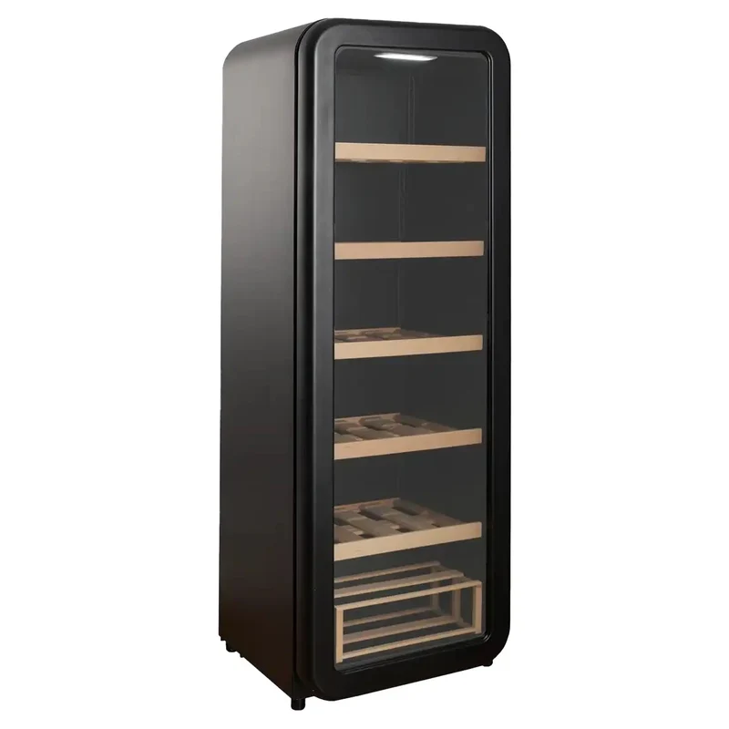 Weinkühlschrank 51 Flaschen Cavecool Retro Basalt CC156SB