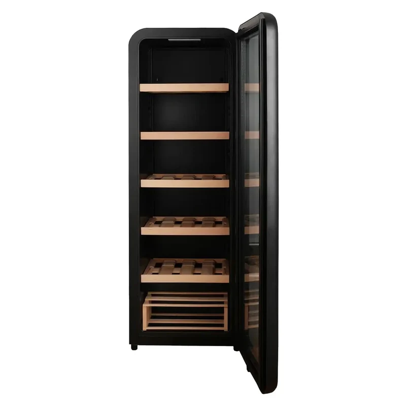 Weinkühlschrank 51 Flaschen Cavecool Retro Basalt CC156SB