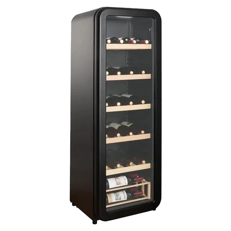 Weinkühlschrank 51 Flaschen Cavecool Retro Basalt CC156SB