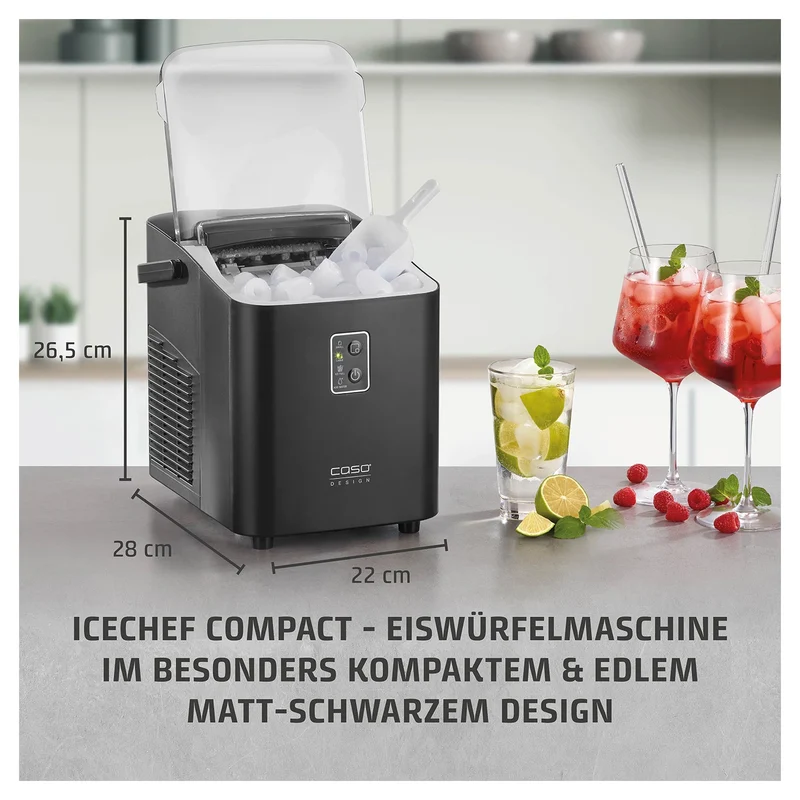 Eiswürfelbereiter Caso IceChef Compact
