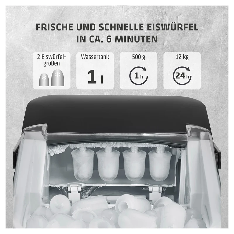 Eiswürfelbereiter Caso IceChef Compact