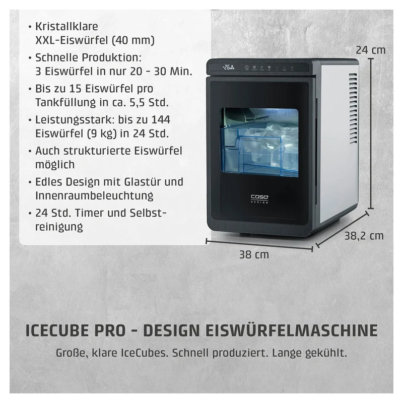 Eiswürfelbereiter Caso IceCube Pro