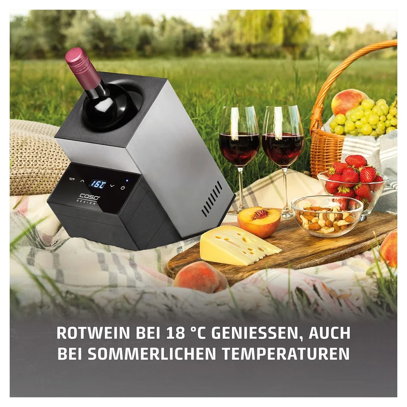 Flaschenkühler Caso WineCase Deluxe Inox