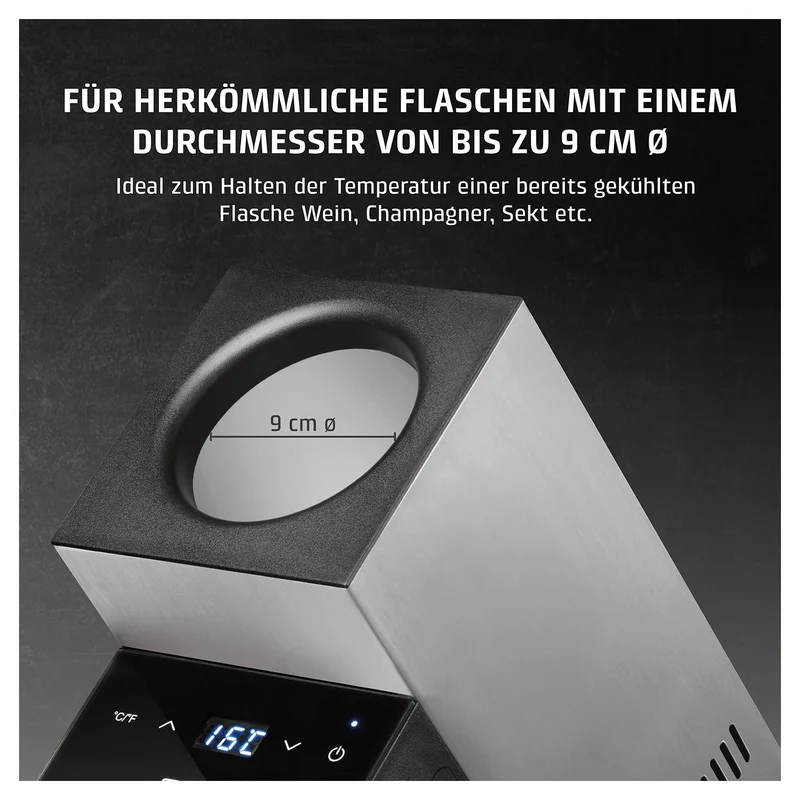Flaschenkühler Caso WineCase Deluxe Inox