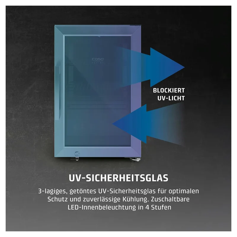 Getränkekühlschrank Caso Barbecue Cooler Deluxe R Smart