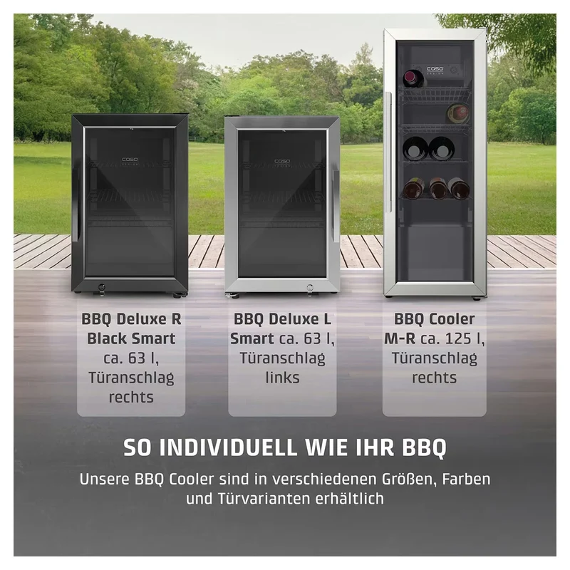 Getränkekühlschrank Caso Barbecue Cooler Deluxe R Smart