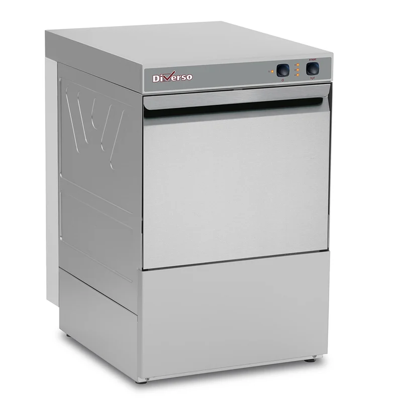 Professionelle Gläserspülmaschine , Korb 400x400 mm , 300 mm Einschubhöhe, WR-LB40-MC