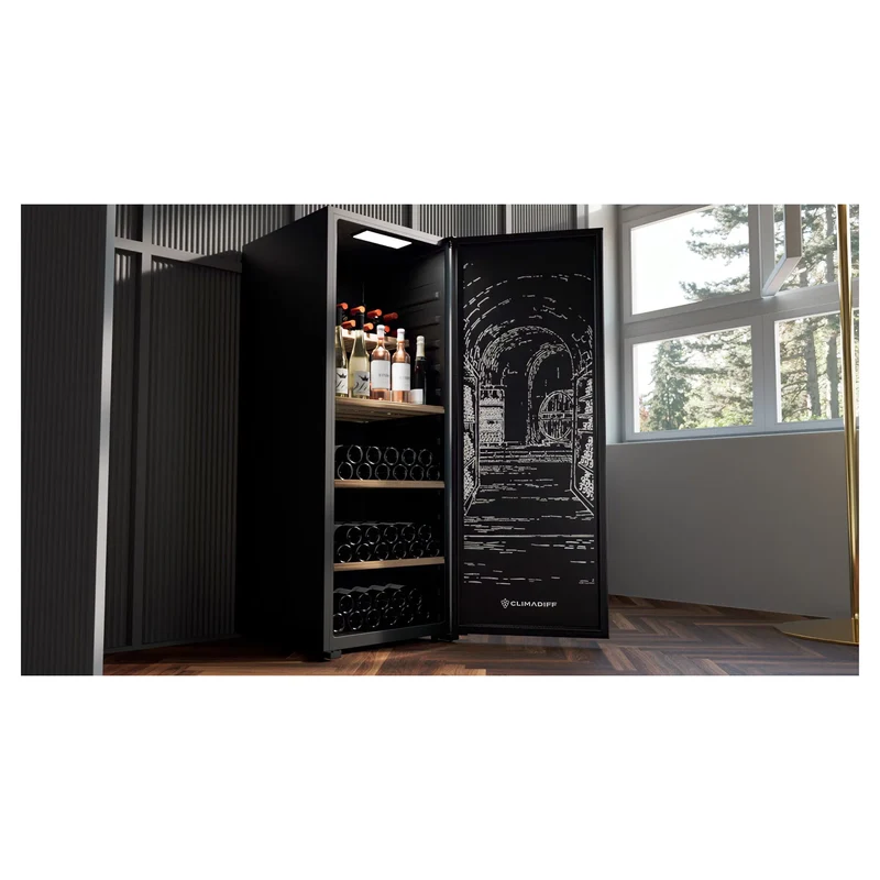 Weinkühlschrank 204 Flaschen Climadiff GARDE200D