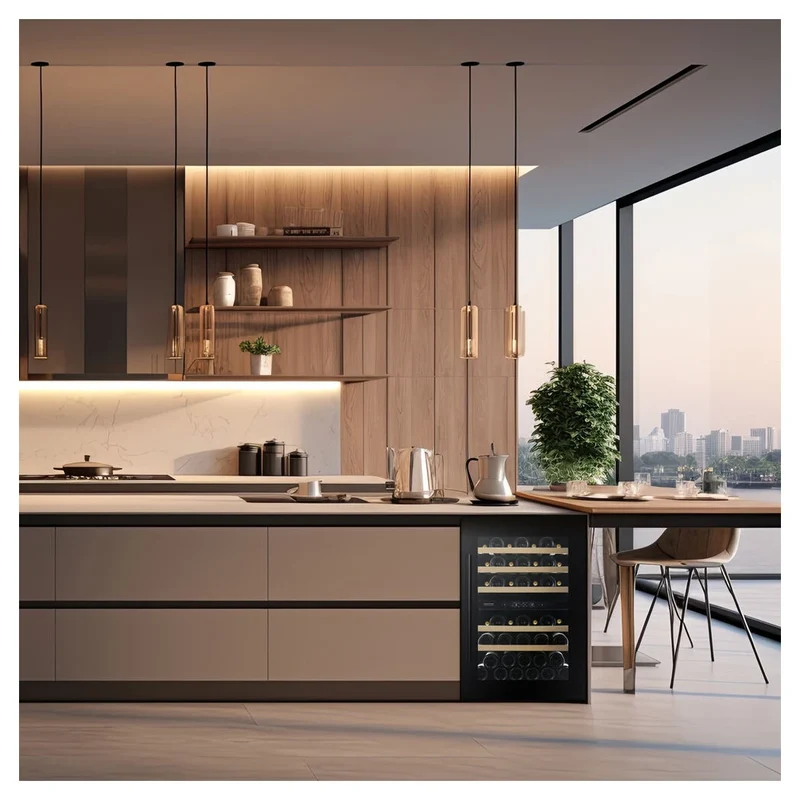 Weinkühlschrank 44 Flaschen Dunavox Spirit-44 Black