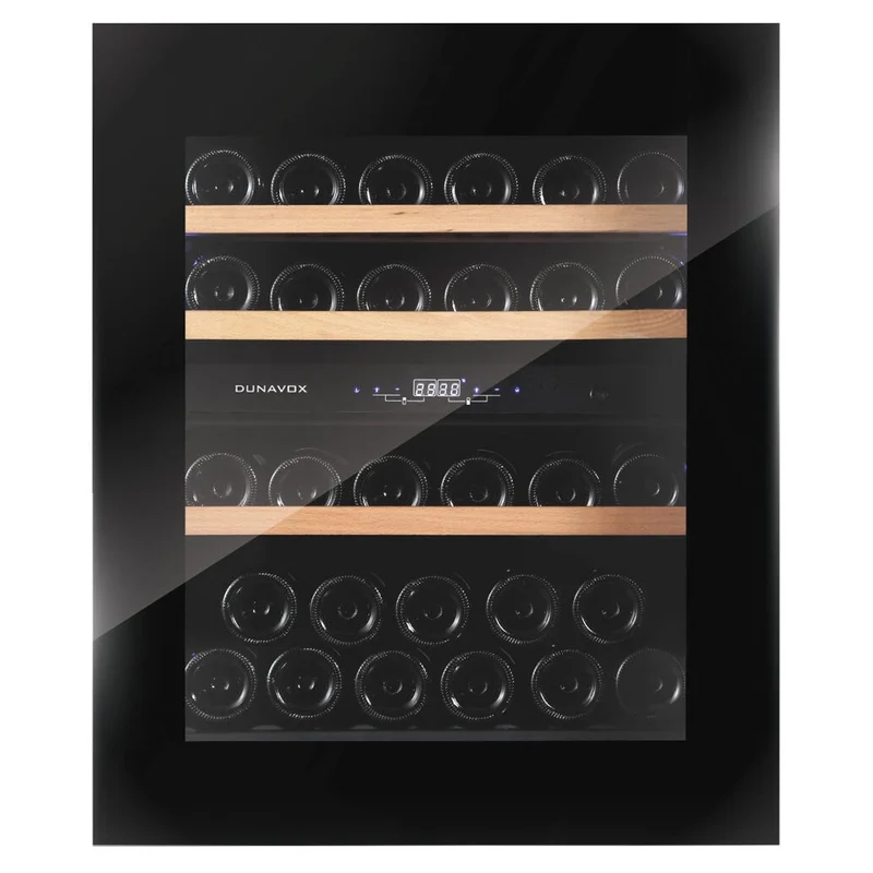 Weinkühlschrank 32 Flaschen Dunavox Horizon-32.TO Black