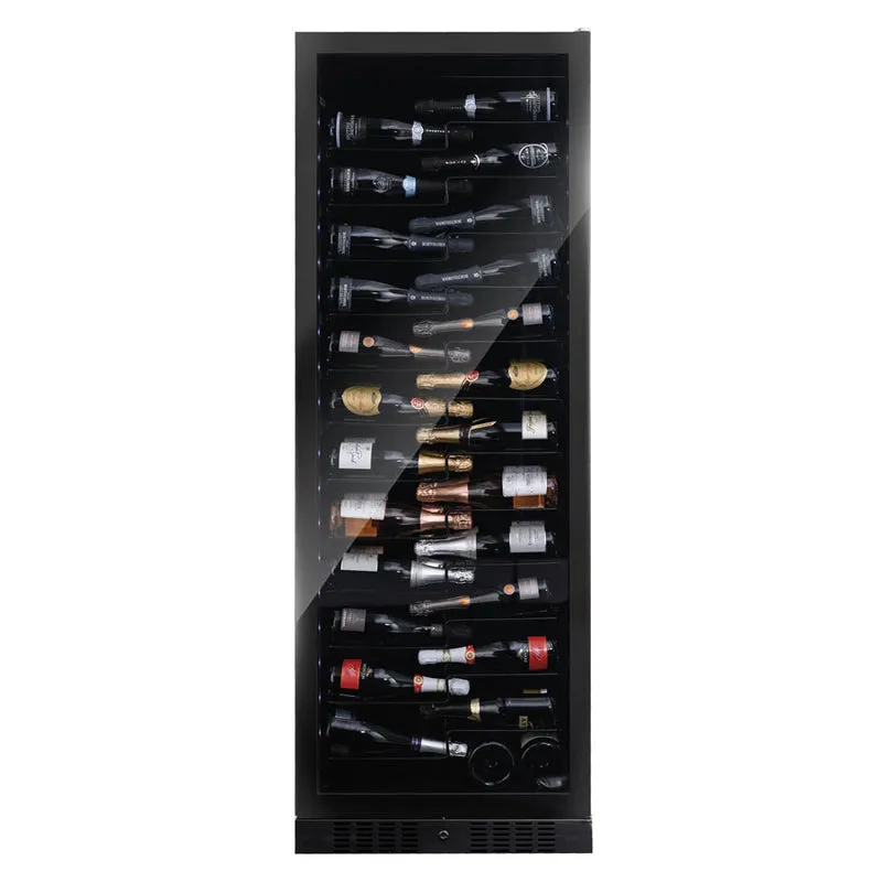 Champagnerkühlschrank 143 Flaschen Dunavox Sera-143 Black