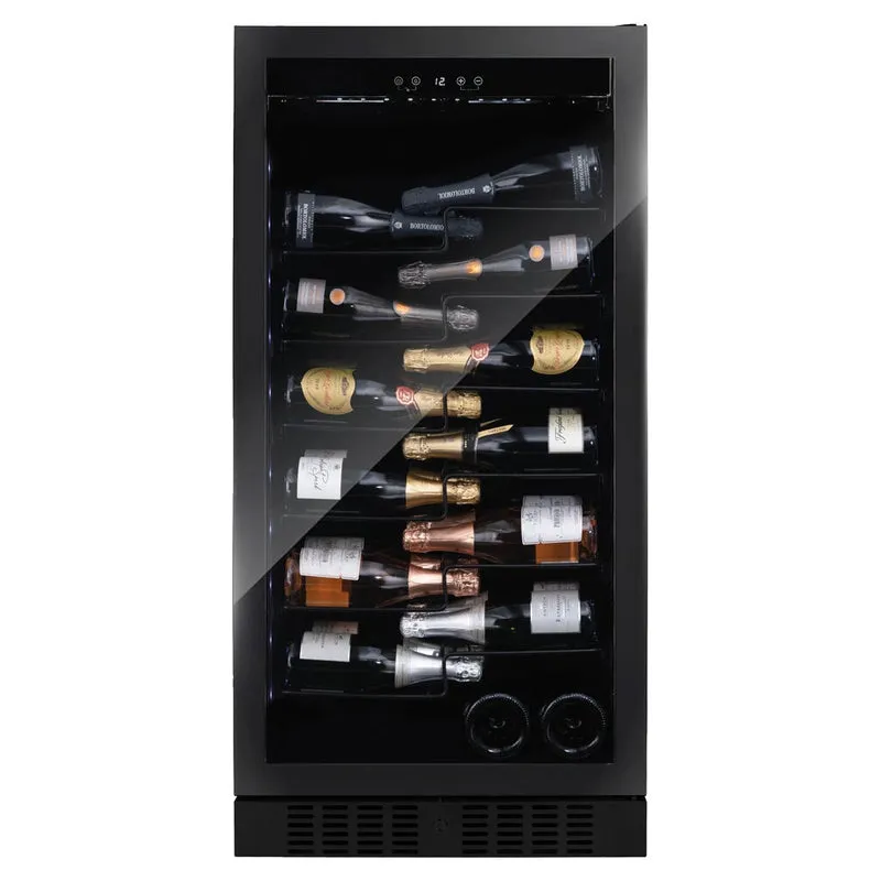 Champagnerkühlschrank 70 Flaschen Dunavox Sera-70 Black