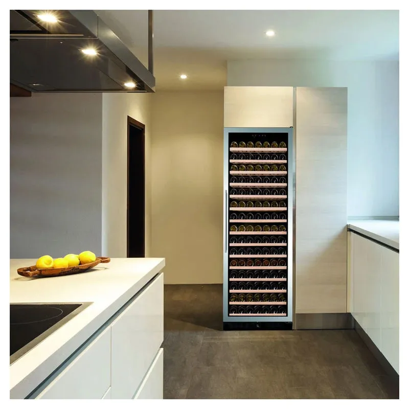 Weinkühlschrank 183 Flaschen Dunavox Grande-194 Stainless